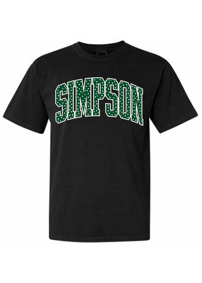 ADULT Simpson Varsity Dots Tee SE