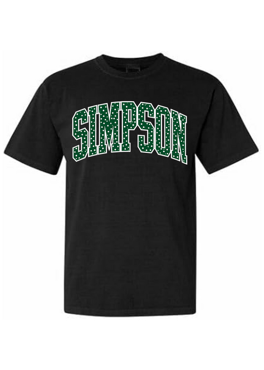YOUTH Simpson Varsity Dots Tee SE
